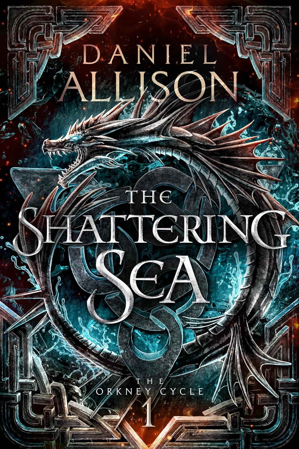The Shattering Sea by Daniel Allison book cover