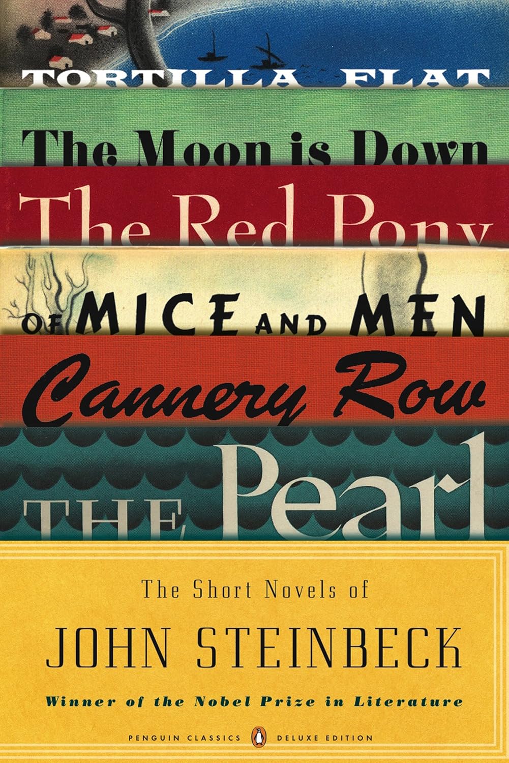 The Short Novels of John Steinbeck by John Steinbeck book cover