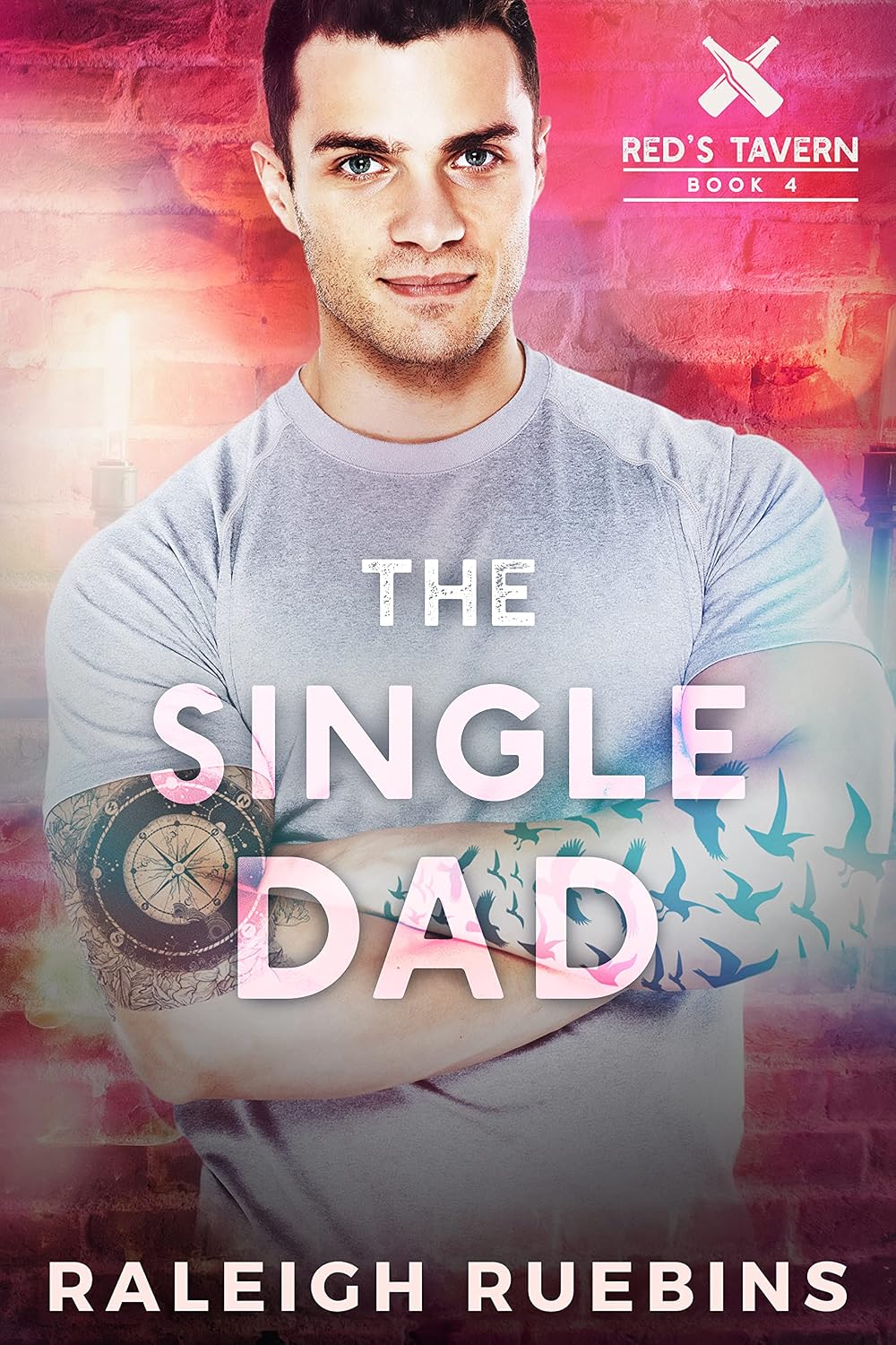 The Single Dad by Raleigh Ruebins book cover
