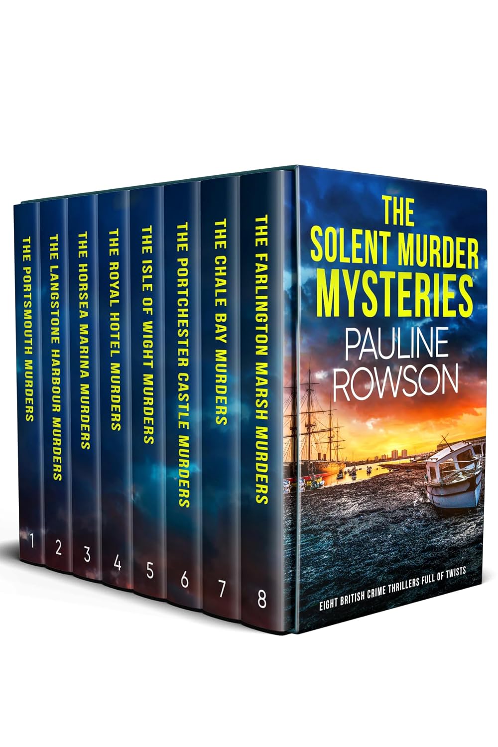 The Solent Murder Mysteries by Pauline Rowson book cover