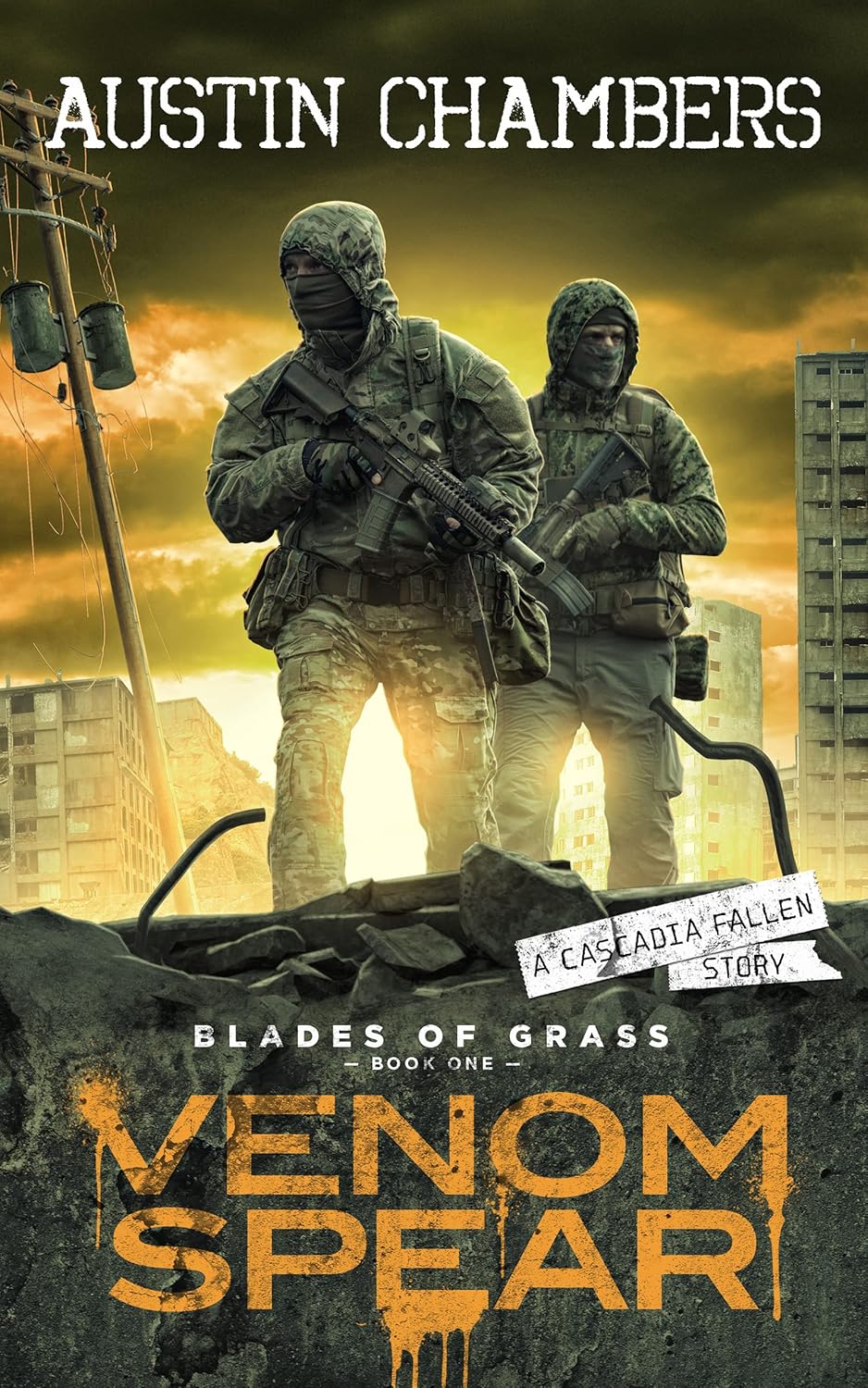 Venom Spear by Austin Chambers book cover