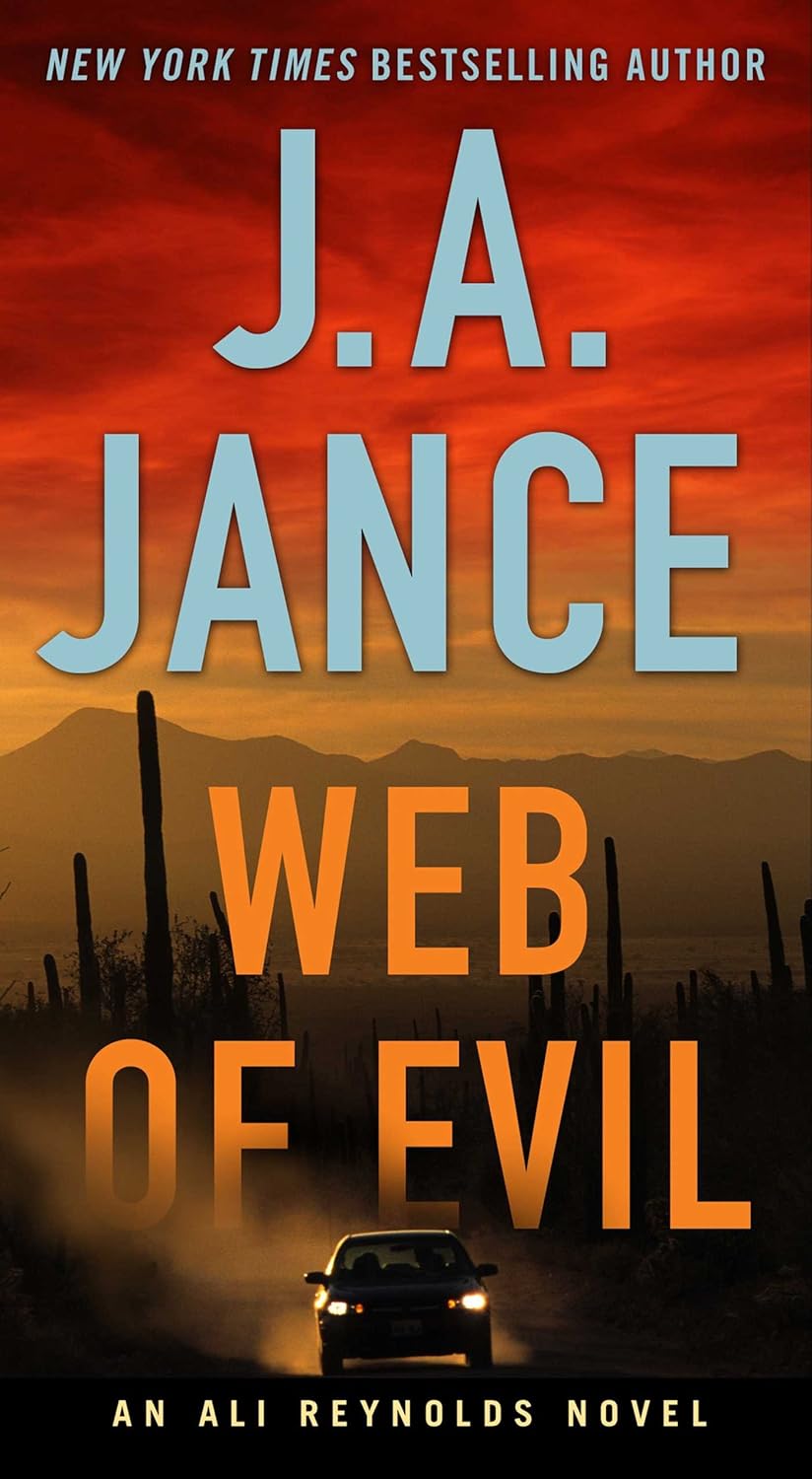 Web of Evil by J.A. Jance book cover