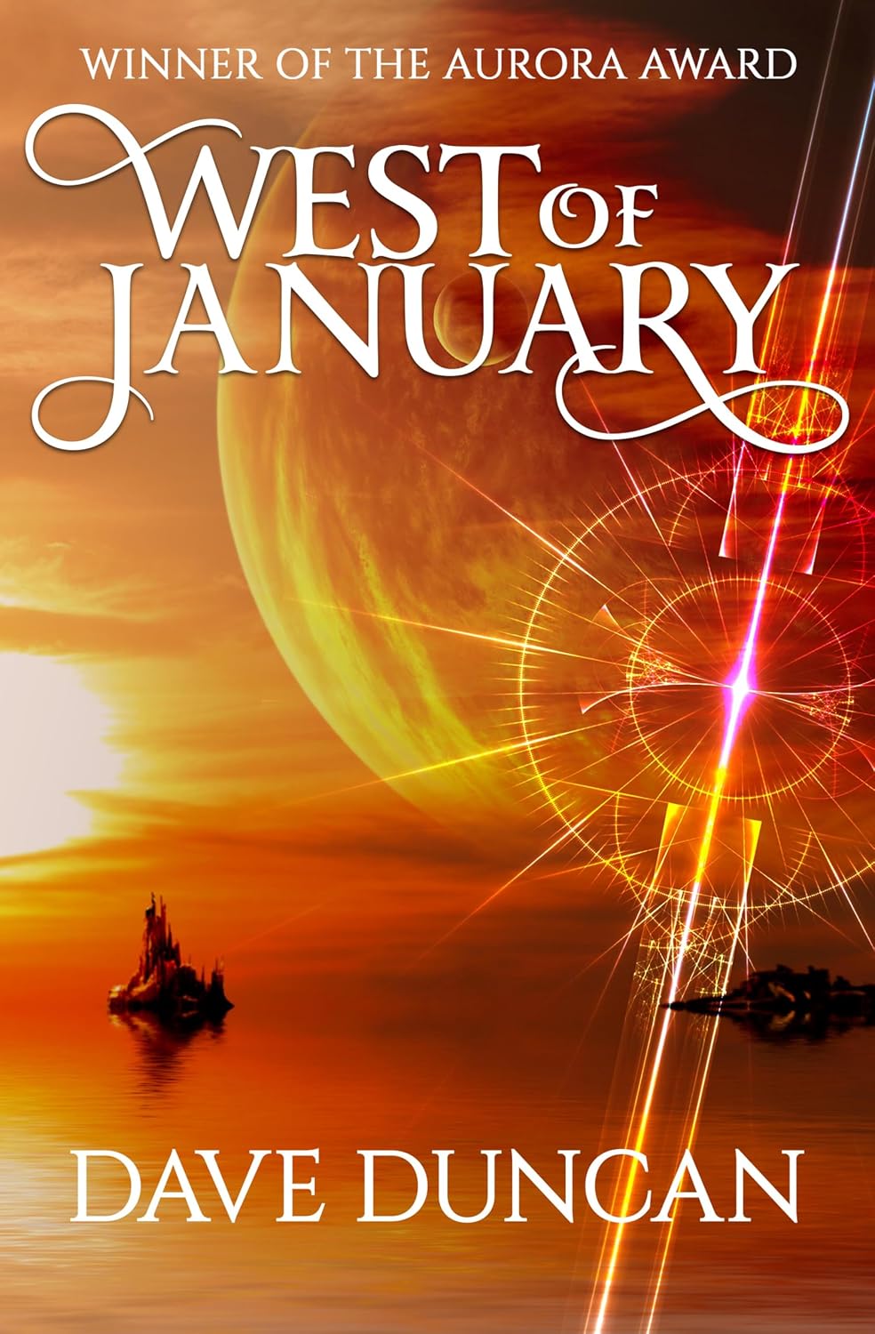West of January by Dave Duncan book cover