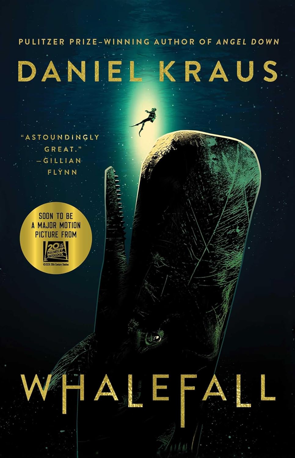 Whalefall by Daniel Kraus book cover