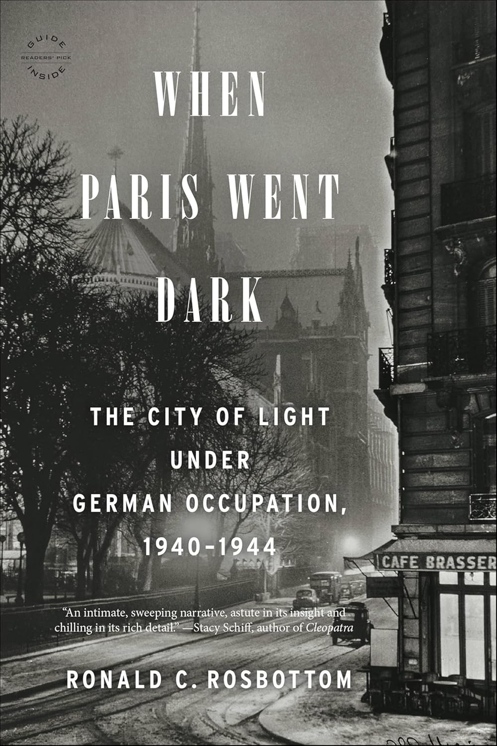 When Paris Went Dark by Ronald C. Rosbottom book cover