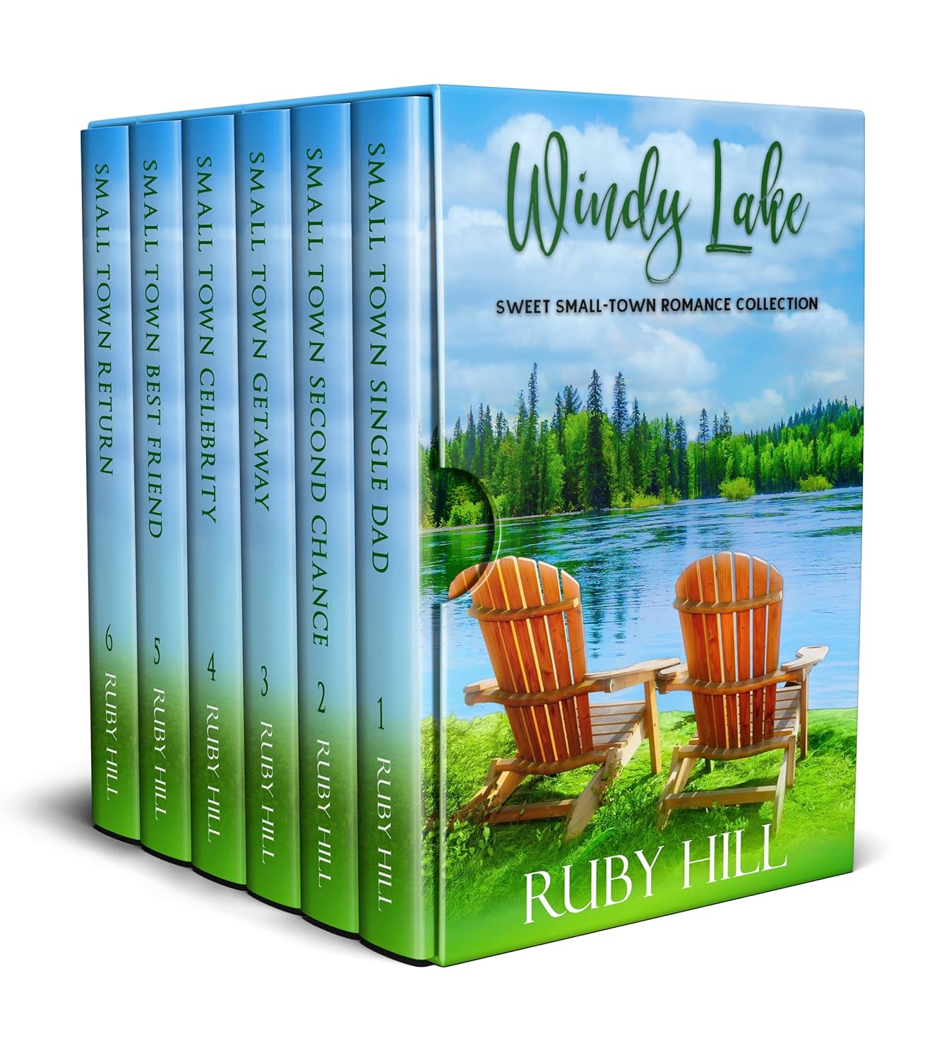 Windy Lake: Sweet Small-Town Romance Collection by Ruby Hill book cover