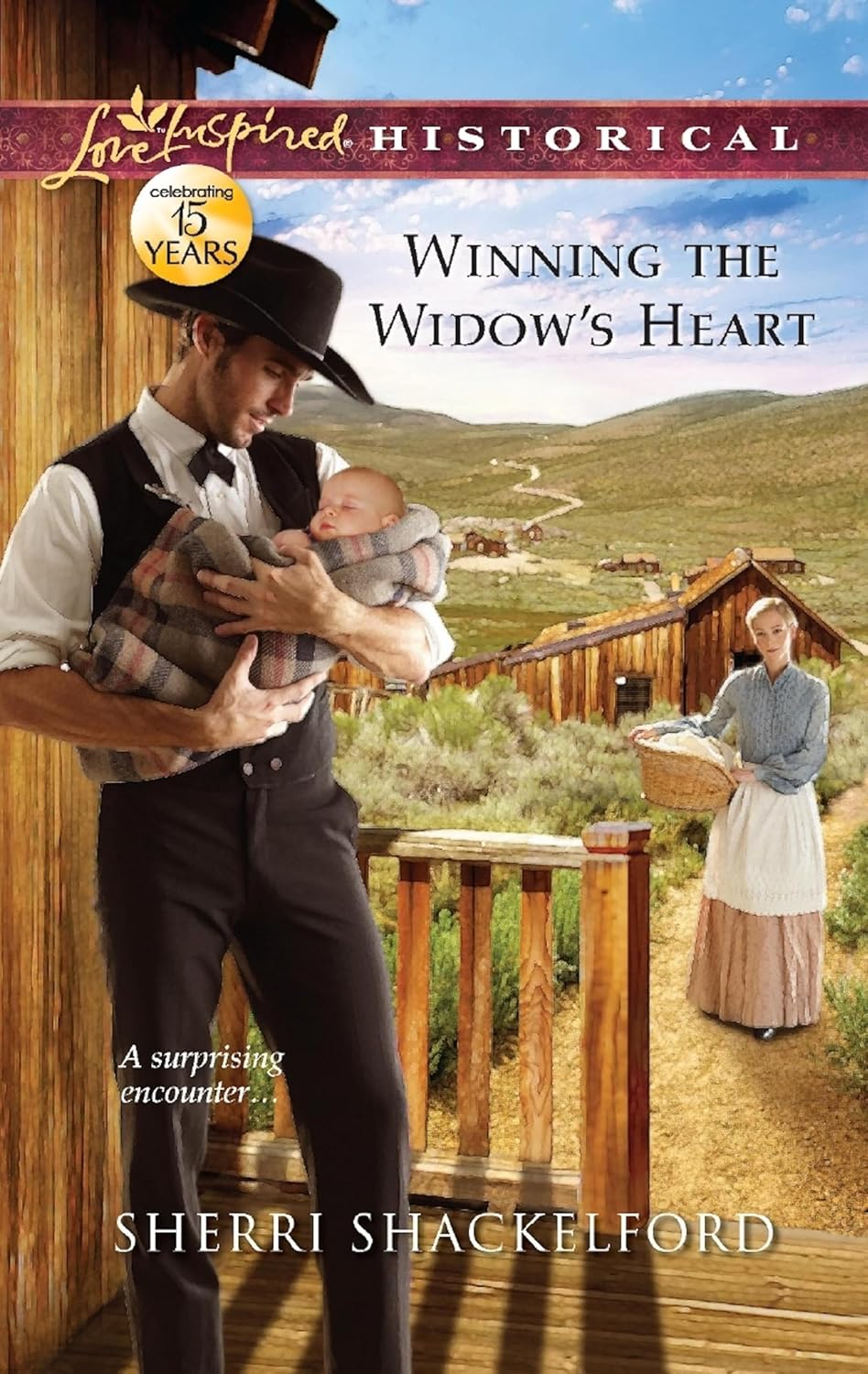 Winning the Widow’s Heart by Sherri Shackelford book cover