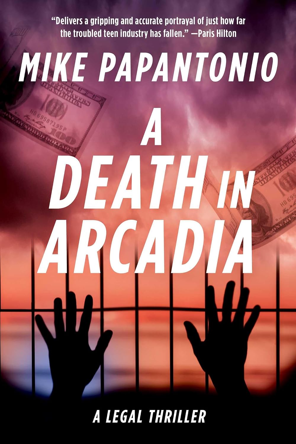 A Death in Arcadia by Mike Papantonio book cover