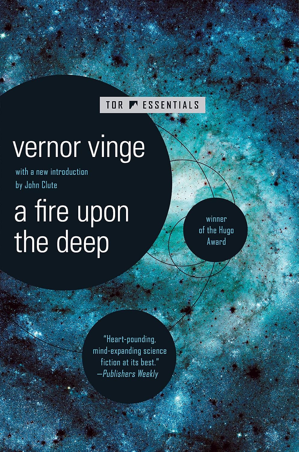 A Fire Upon the Deep by Vernor Vinge book cover