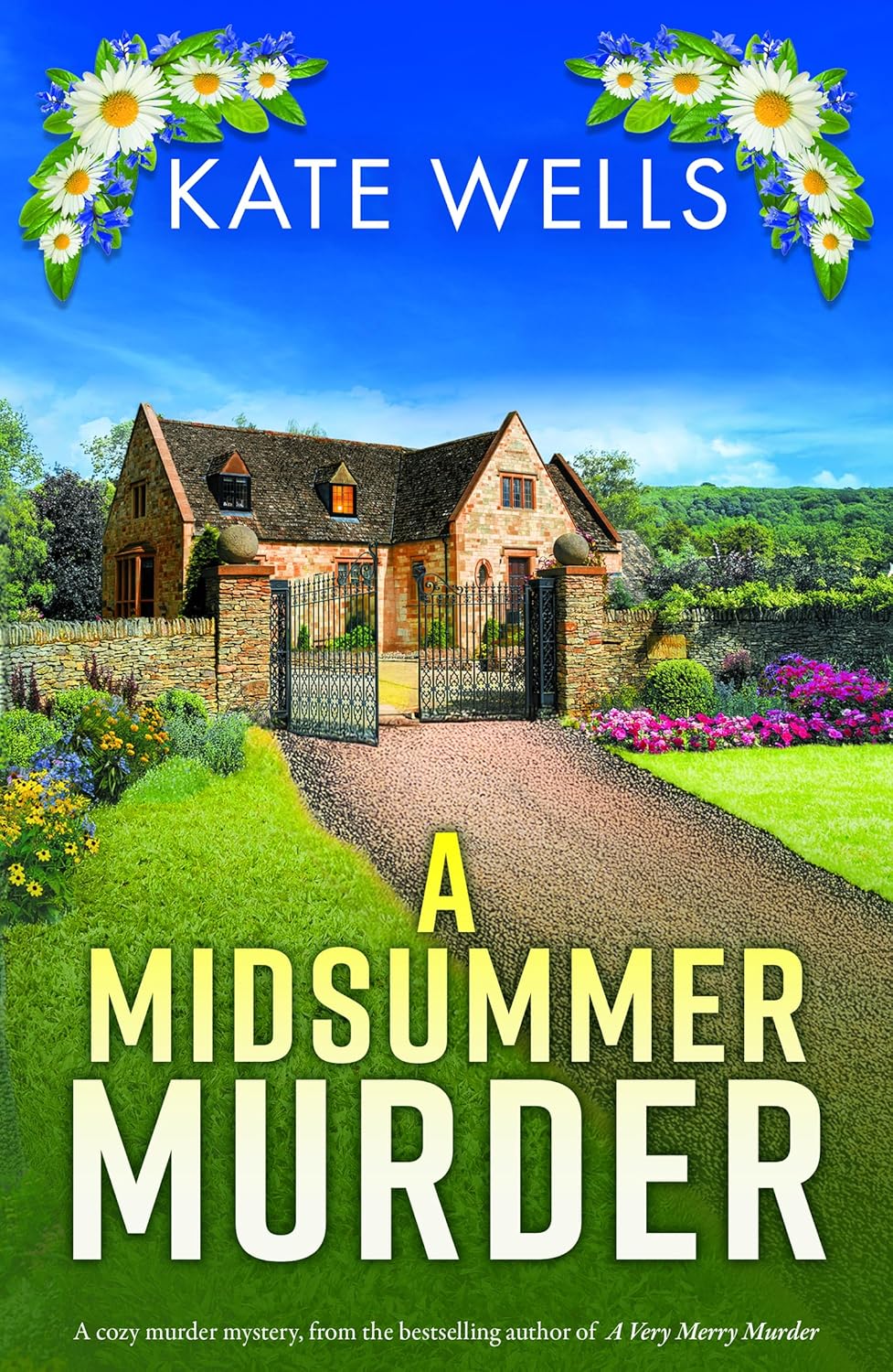 A Midsummer Murder by Kate Wells book cover
