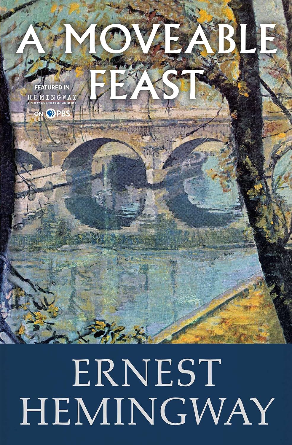 A Moveable Feast by Ernest Hemingway book cover