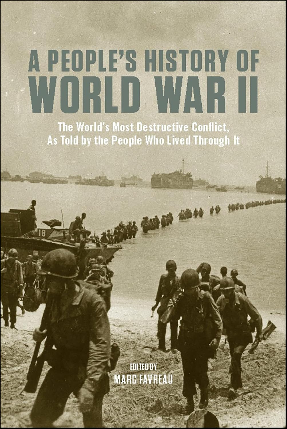 A People’s History of World War II by Marc Favreau book cover