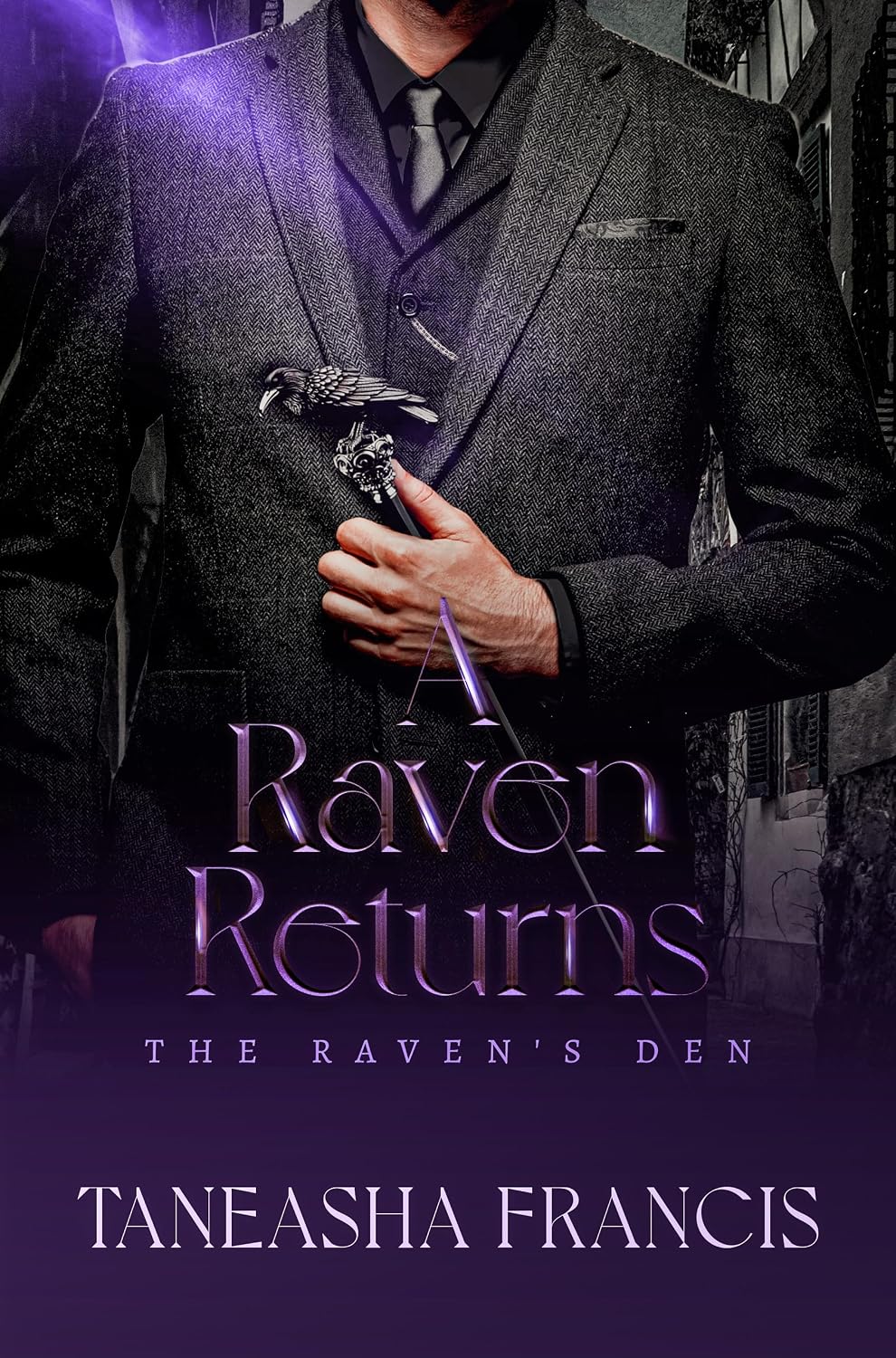 A Raven Returns by Taneasha Francis book cover