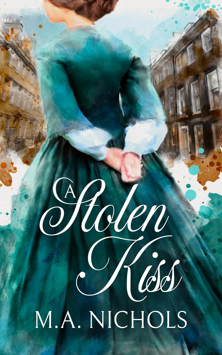 A Stolen Kiss by M.A. Nichols book cover