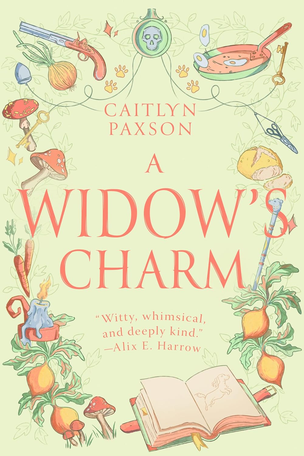 A Widow’s Charm by Caitlyn Paxson book cover