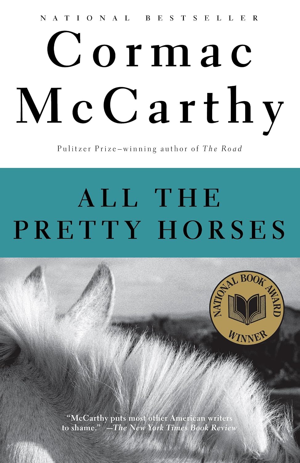All the Pretty Horses by Cormac McCarthy book cover