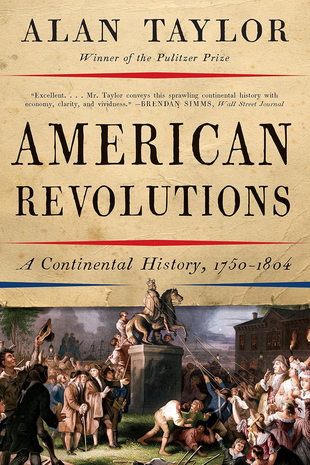 American Revolutions by Alan Taylor book cover