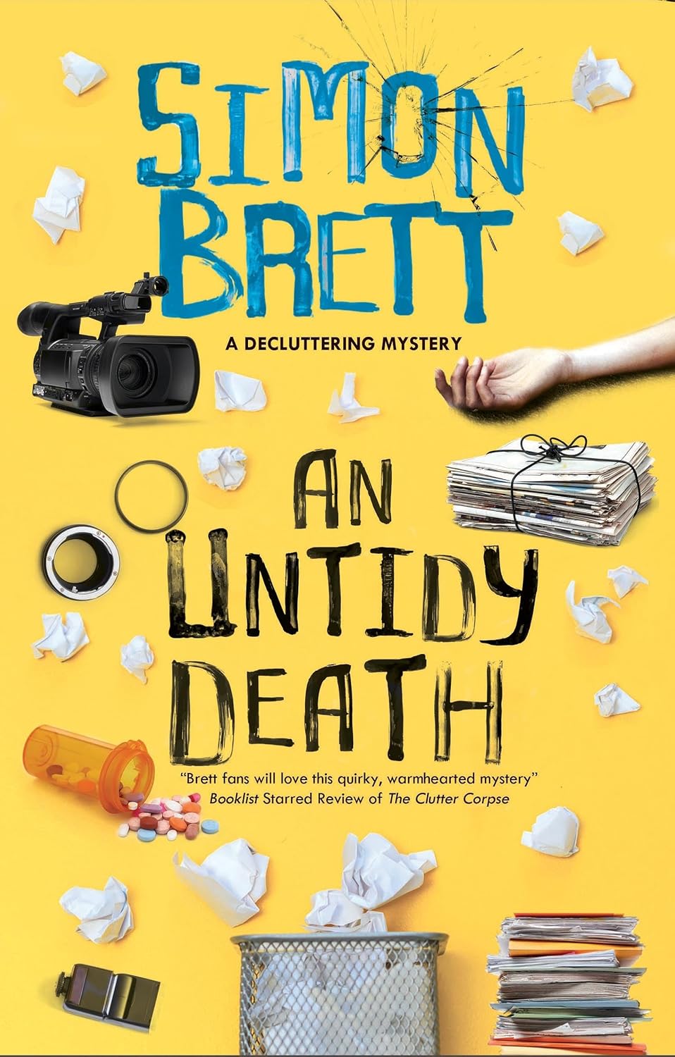 An Untidy Death by Simon Brett book cover