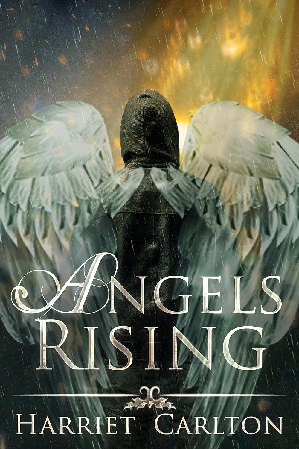 Angels Rising by Harriet Carlton book cover