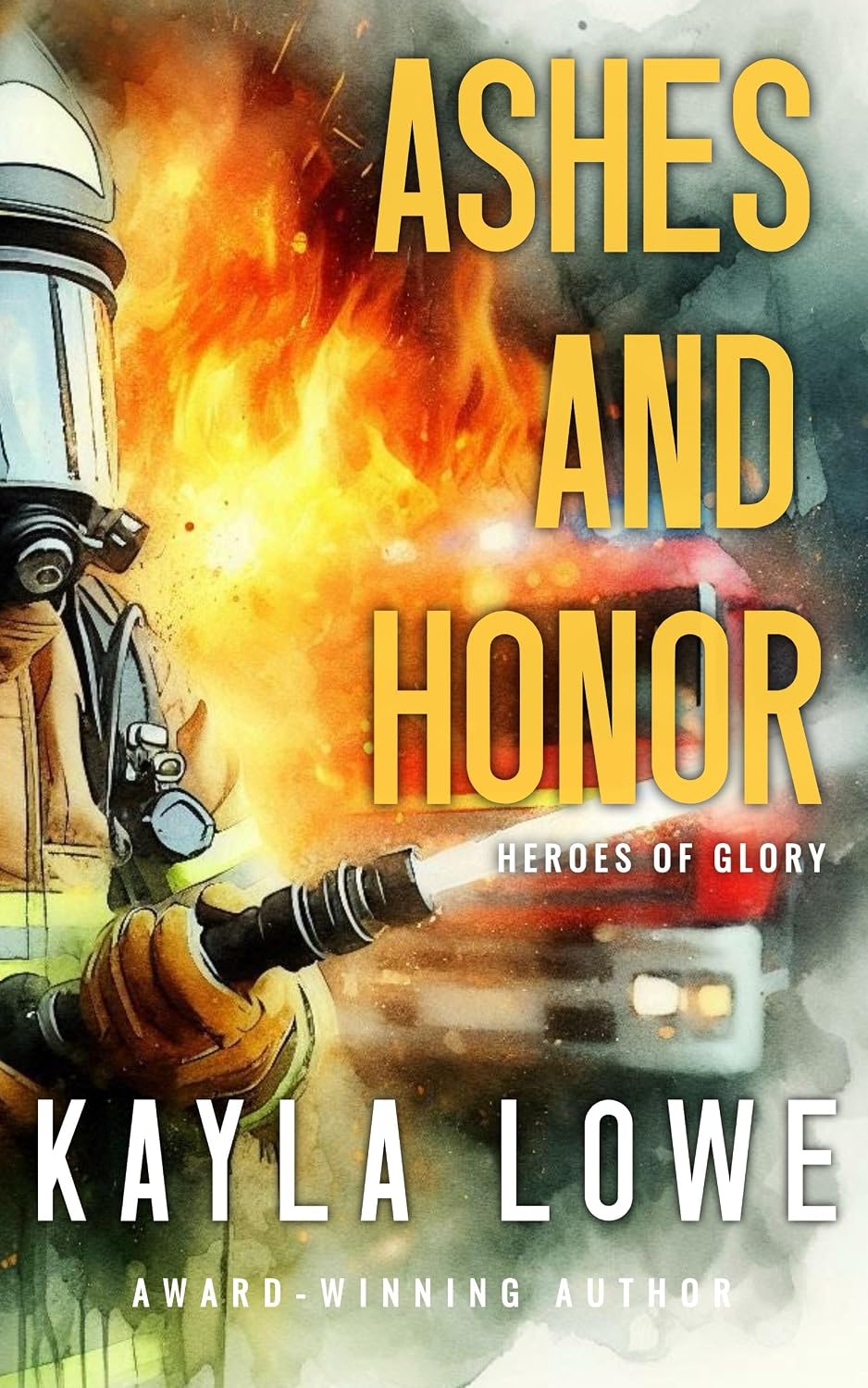 Ashes and Honor by Kayla Lowe book cover