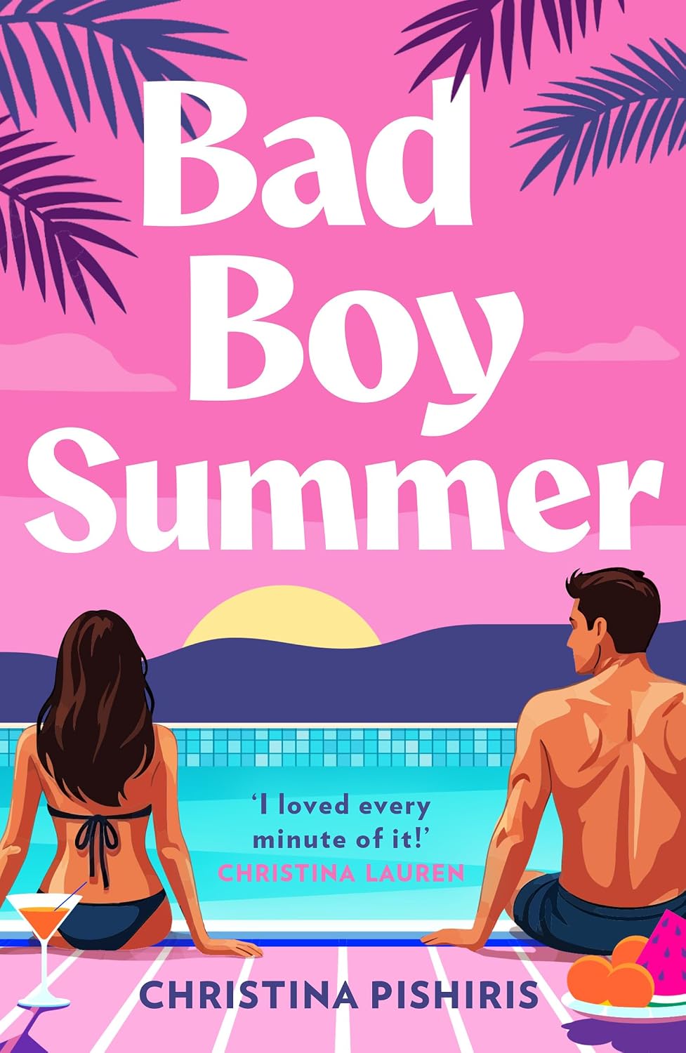 Bad Boy Summer by Christina Pishiris book cover