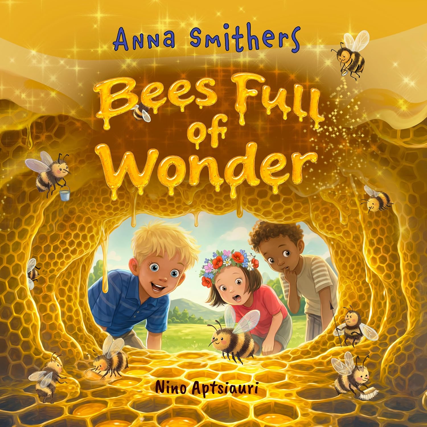 Bees Full of Wonder by Anna Smithers book cover