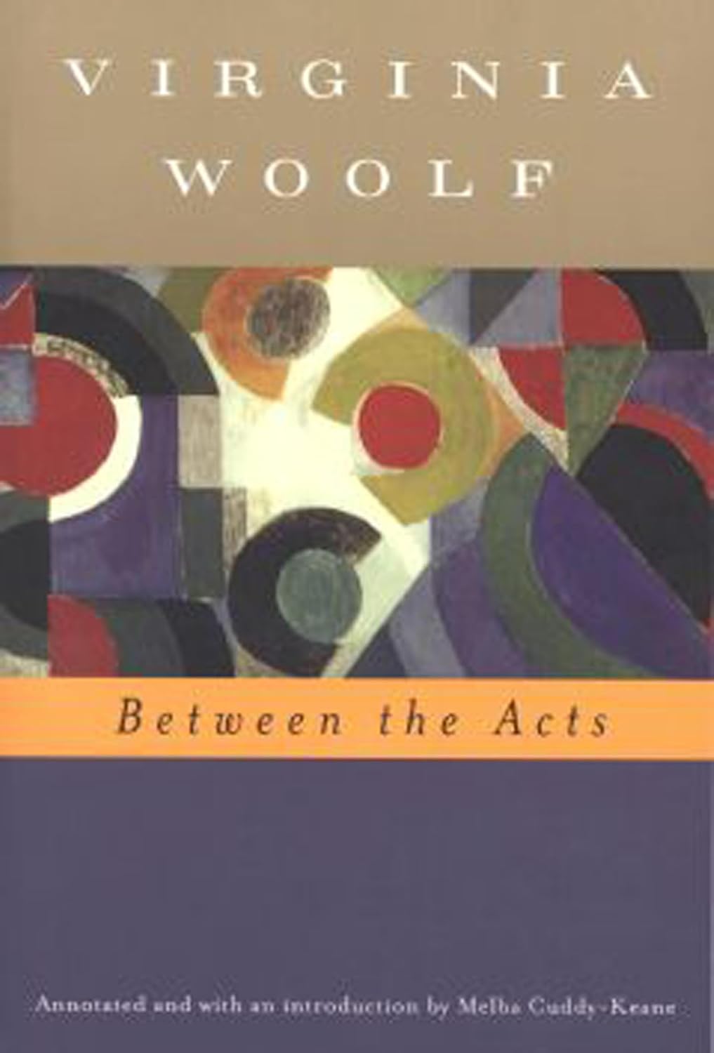 Between the Acts by Virginia Woolf book cover