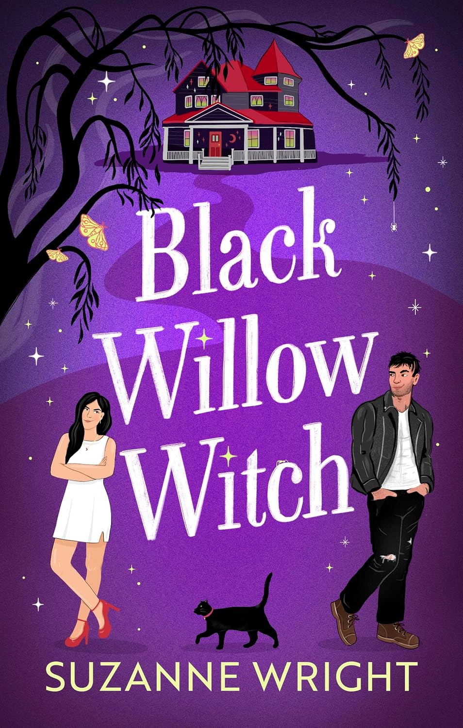 Black Willow Witch by Suzanne Wright book cover