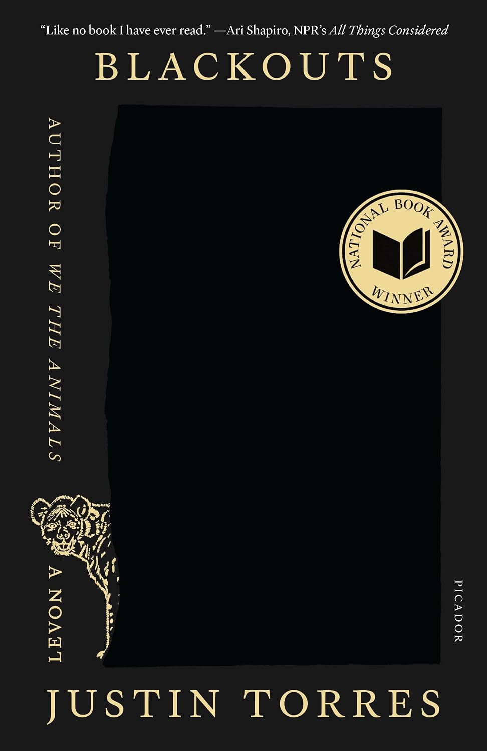 Blackouts by Justin Torres book cover
