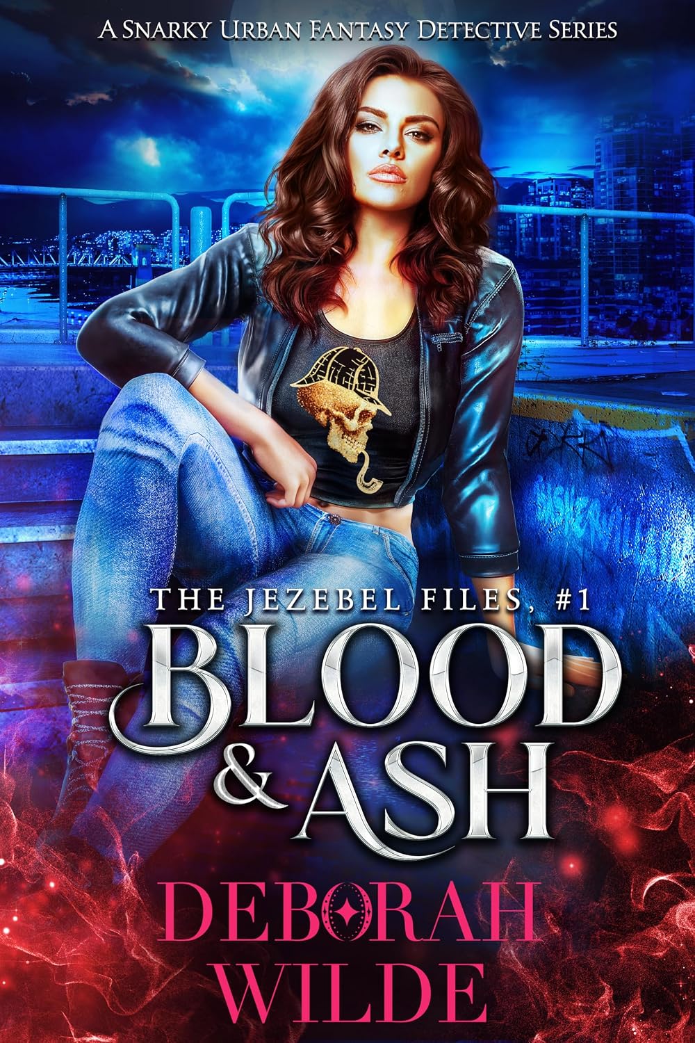 Blood & Ash by Deborah Wilde book cover