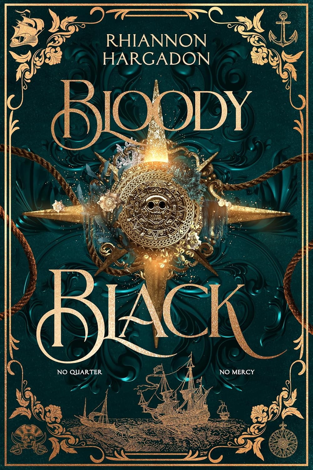Bloody Black by Rhiannon Hargadon book cover