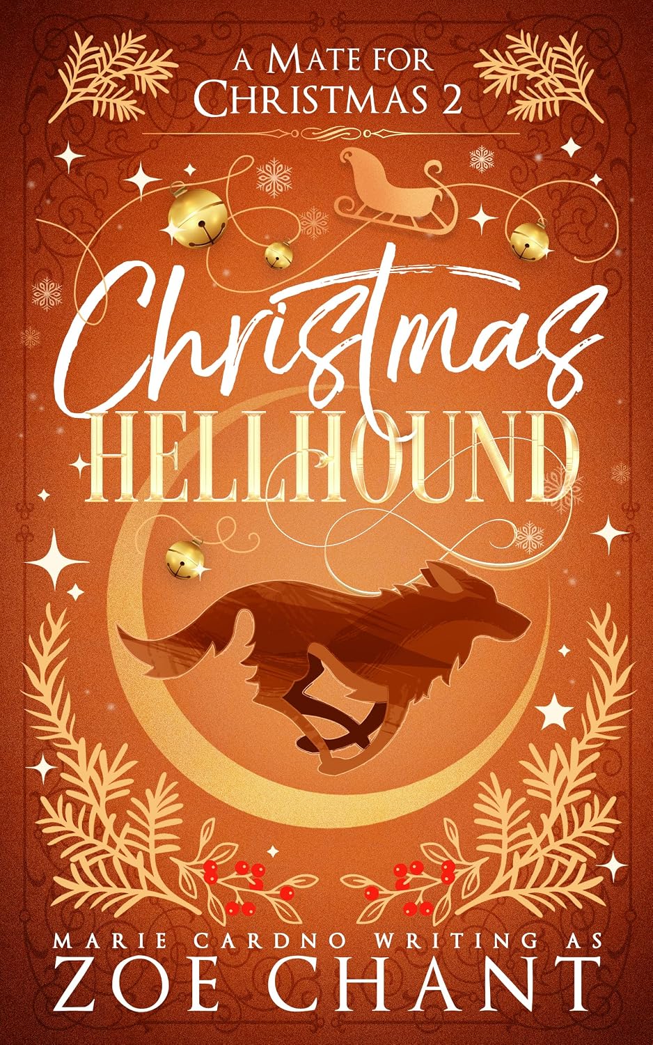 Christmas Hellhound by Zoe Chant book cover