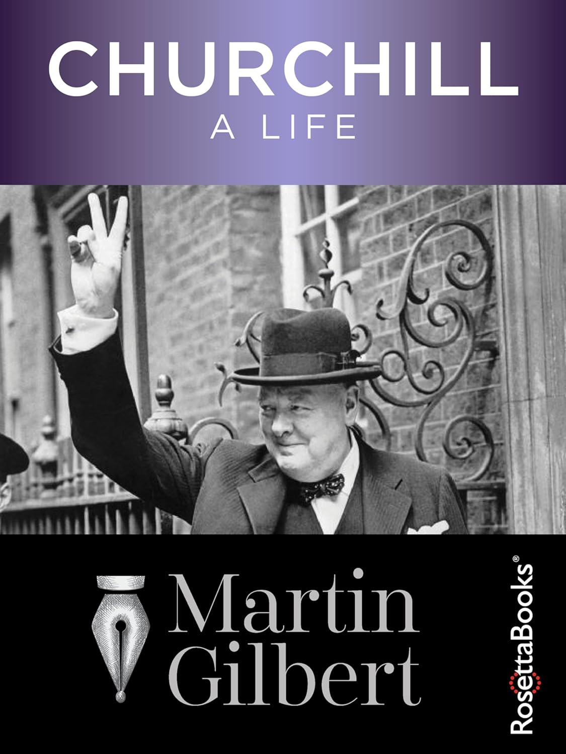 Churchill: A Life by Martin Gilbert book cover