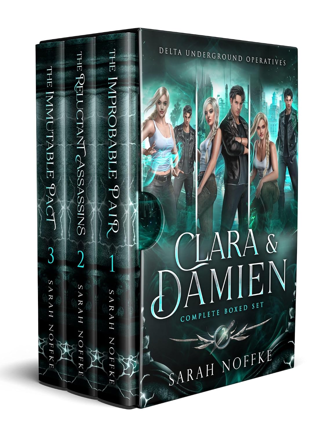 Clara & Damien (Complete Series) by Sarah Noffke book cover