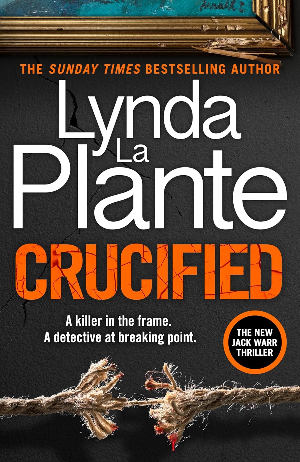 Crucified by Lynda La Plante book cover