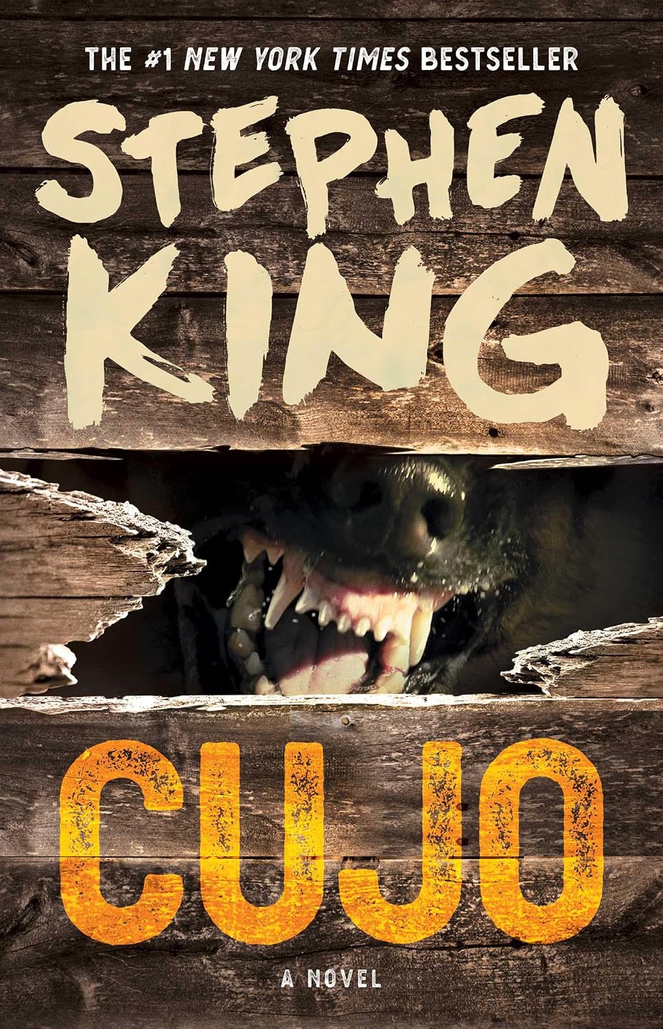 Cujo by Stephen King book cover