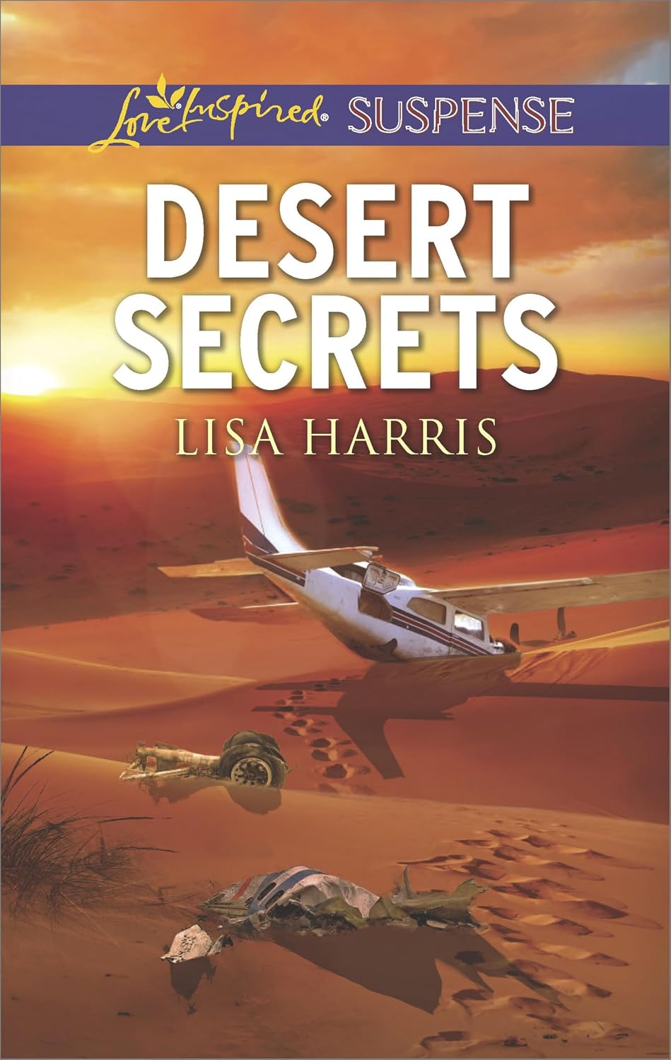 Desert Secrets by Lisa Harris book cover