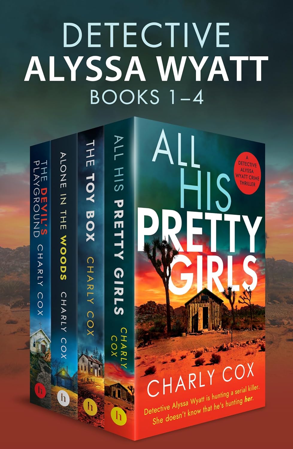 Detective Alyssa Wyatt (Books 1–4) by Charly Cox book cover