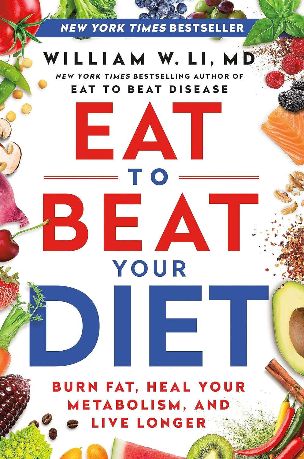Eat to Beat Your Diet by William Li book cover