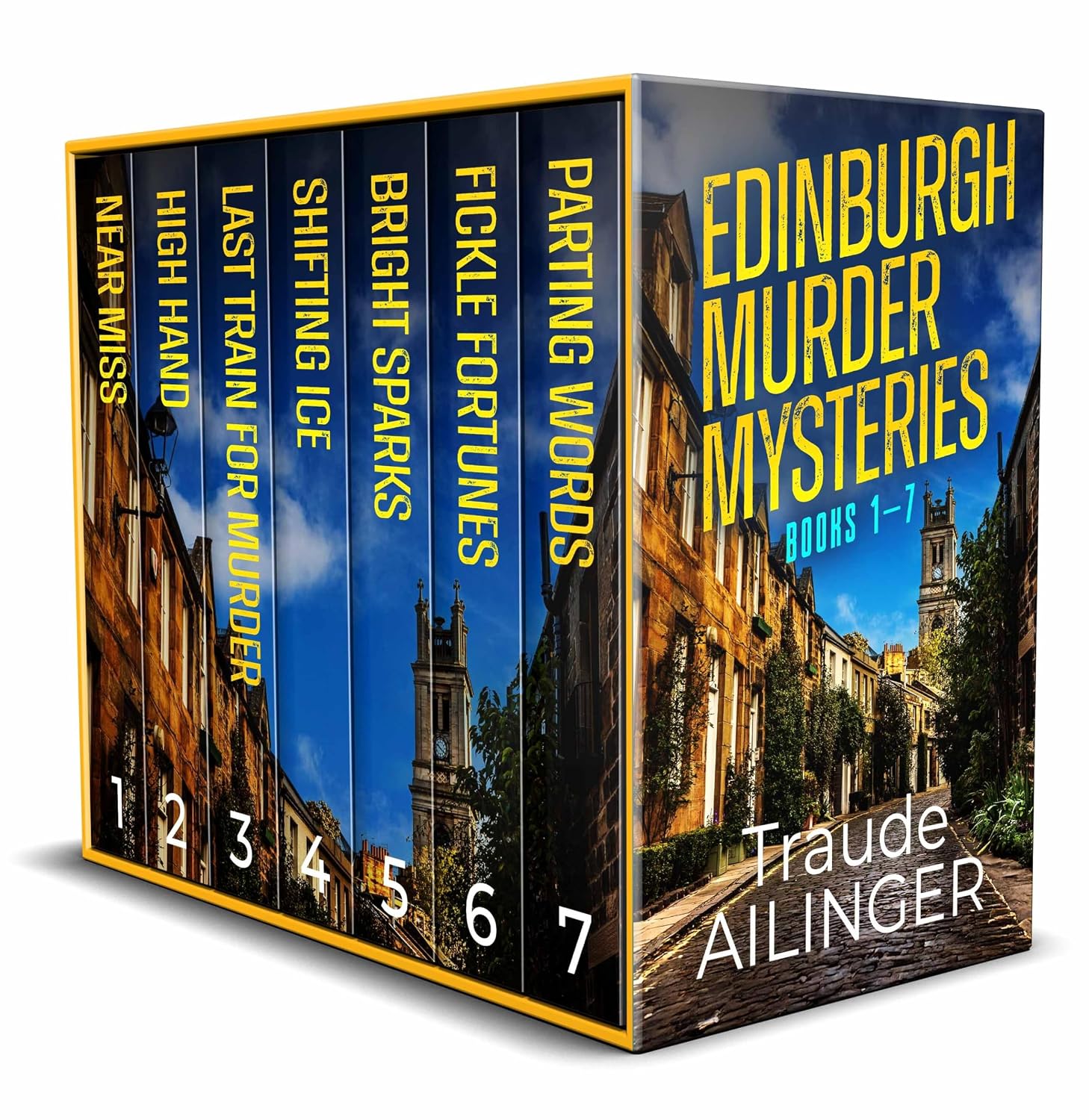 Edinburgh Murder Mysteries (Books 1–7) by Traude Ailinger book cover