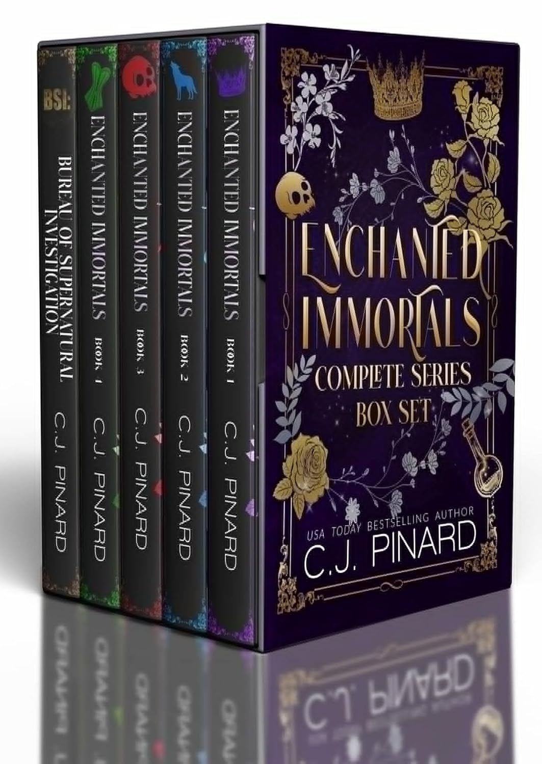 Enchanted Immortals (Complete Series) by C.J. Pinard book cover