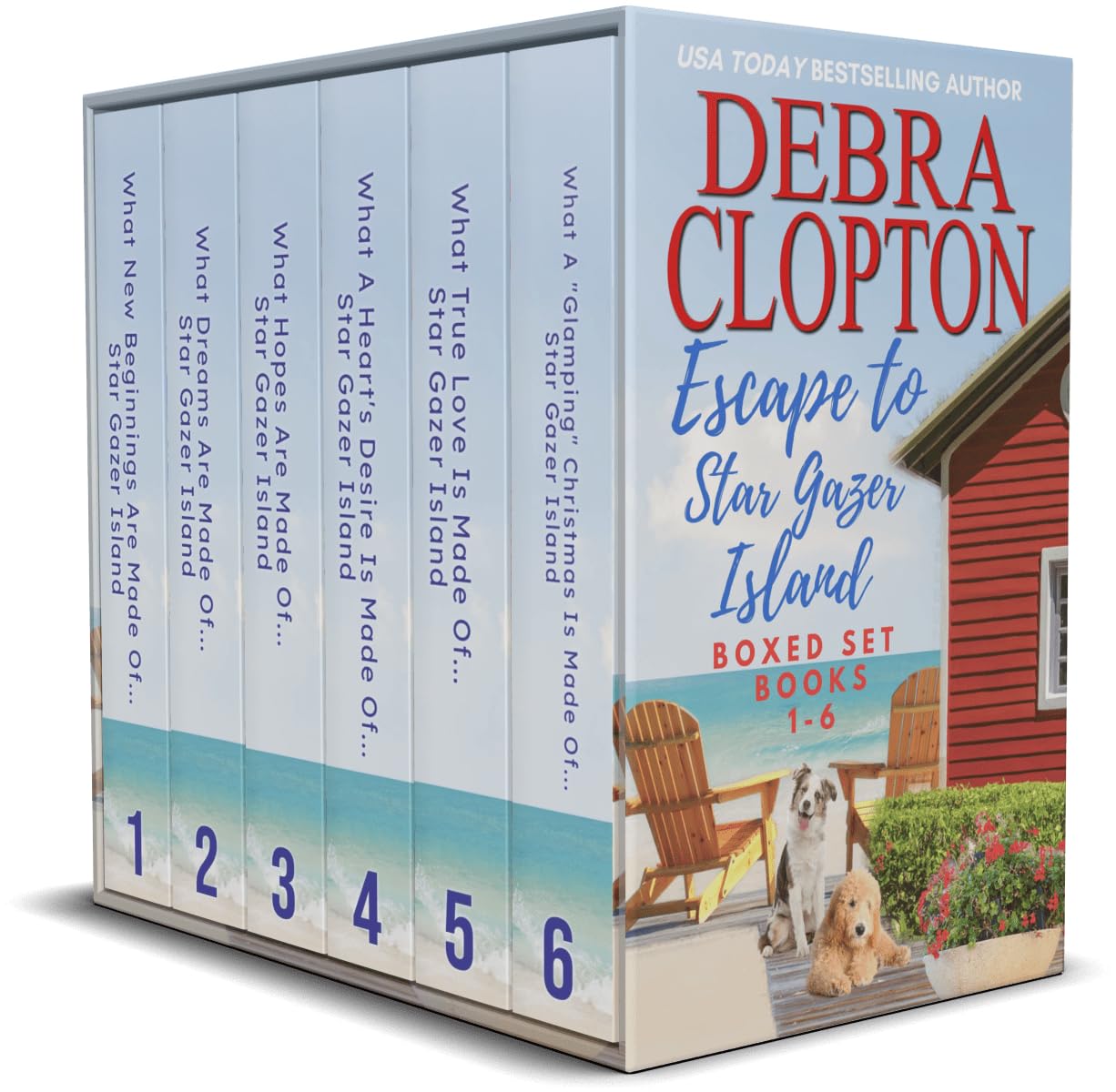 Escape to Star Gazer Island (Books 1–6) by Debra Clopton book cover