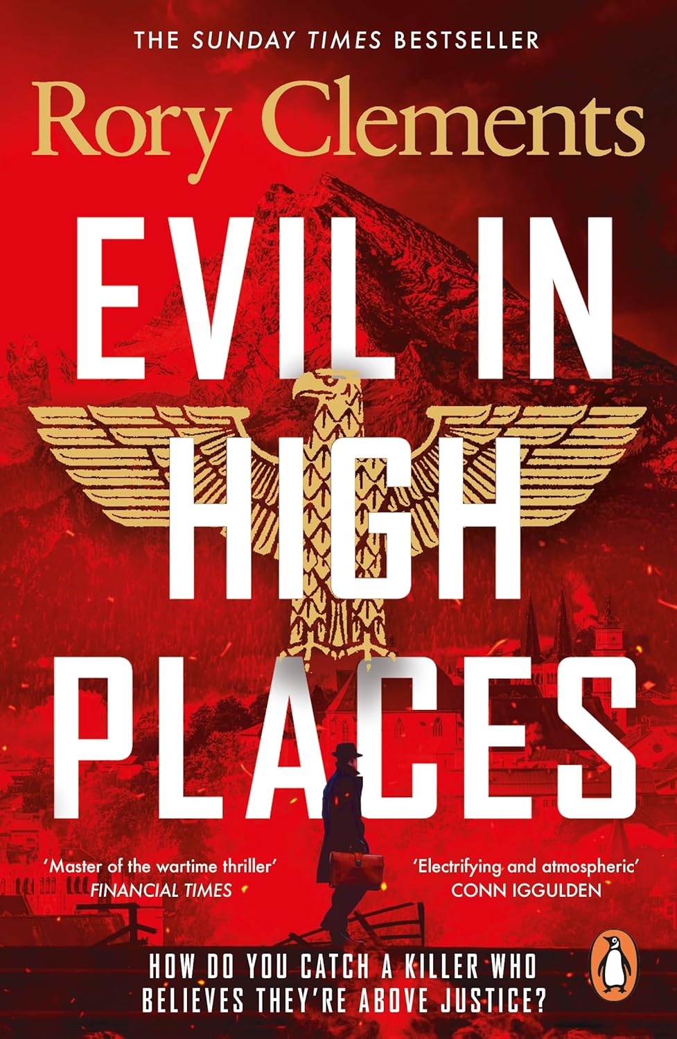 Evil in High Places by Rory Clements book cover