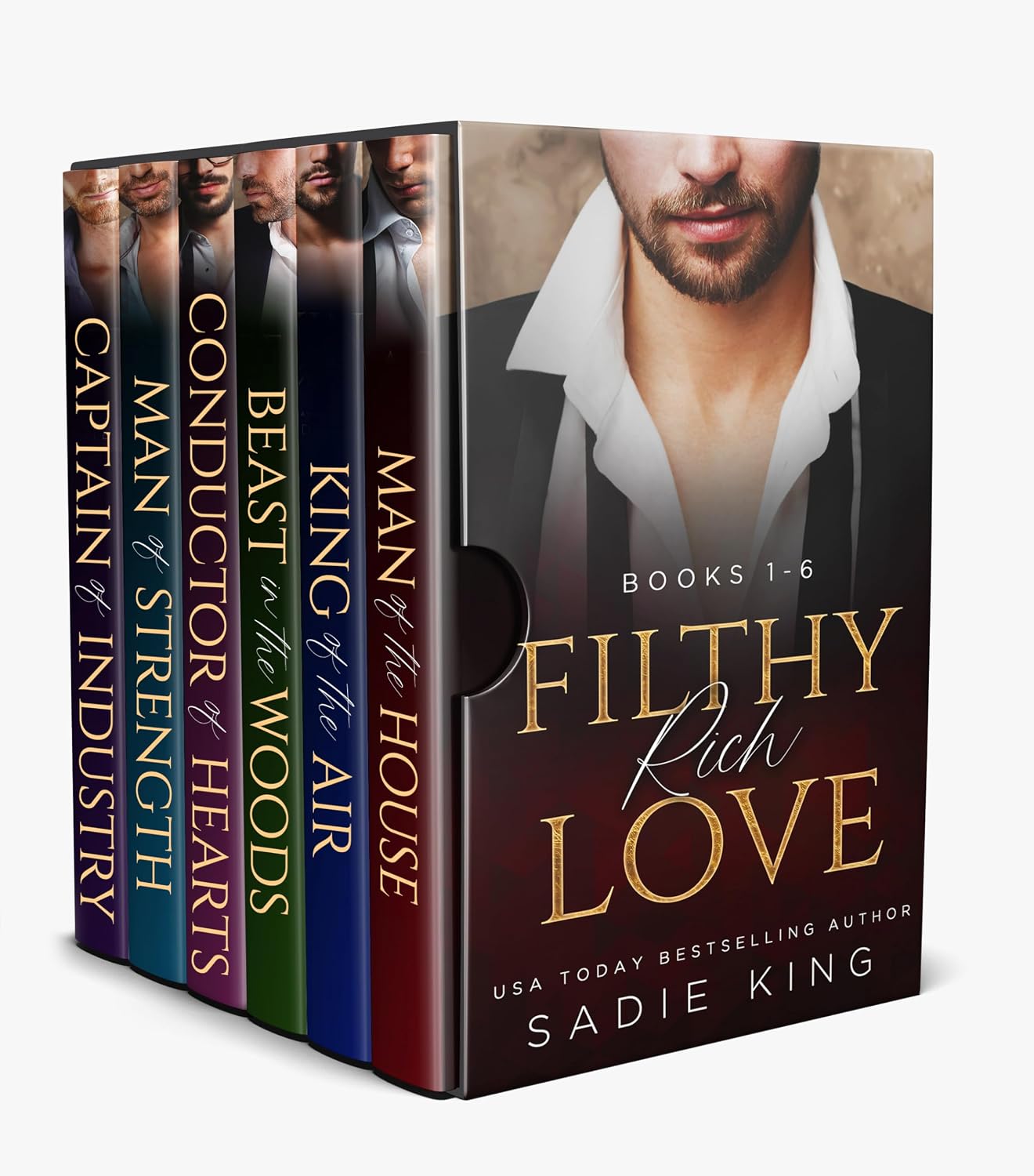 Filthy Rich Love (Books 1–6) by Sadie King book cover