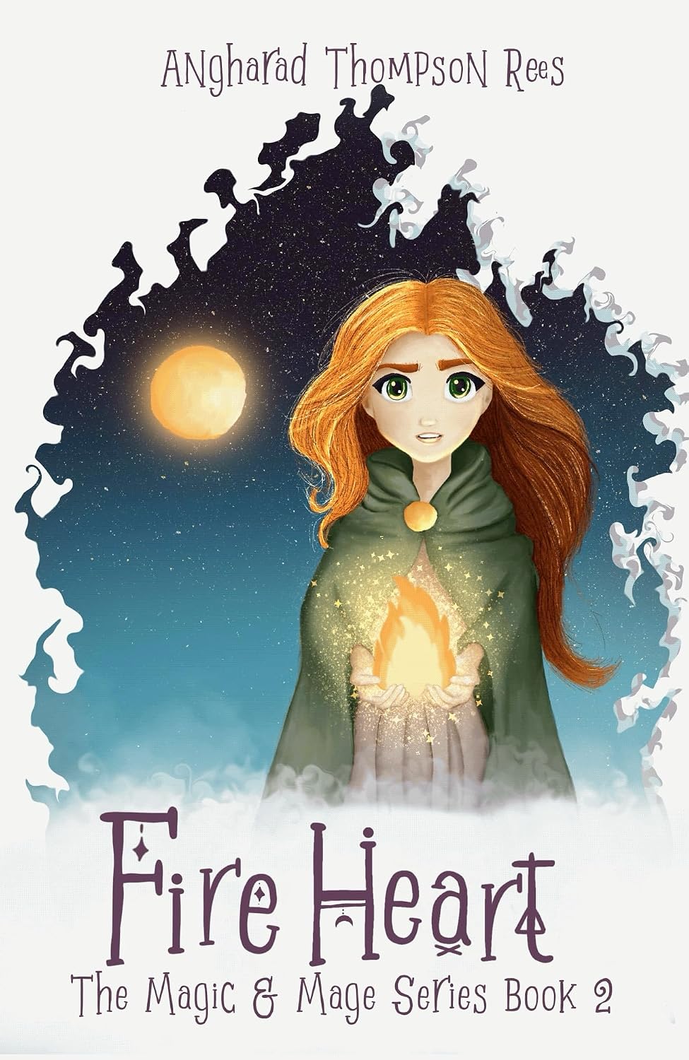 Fire Heart by Angharad Thompson Rees book cover