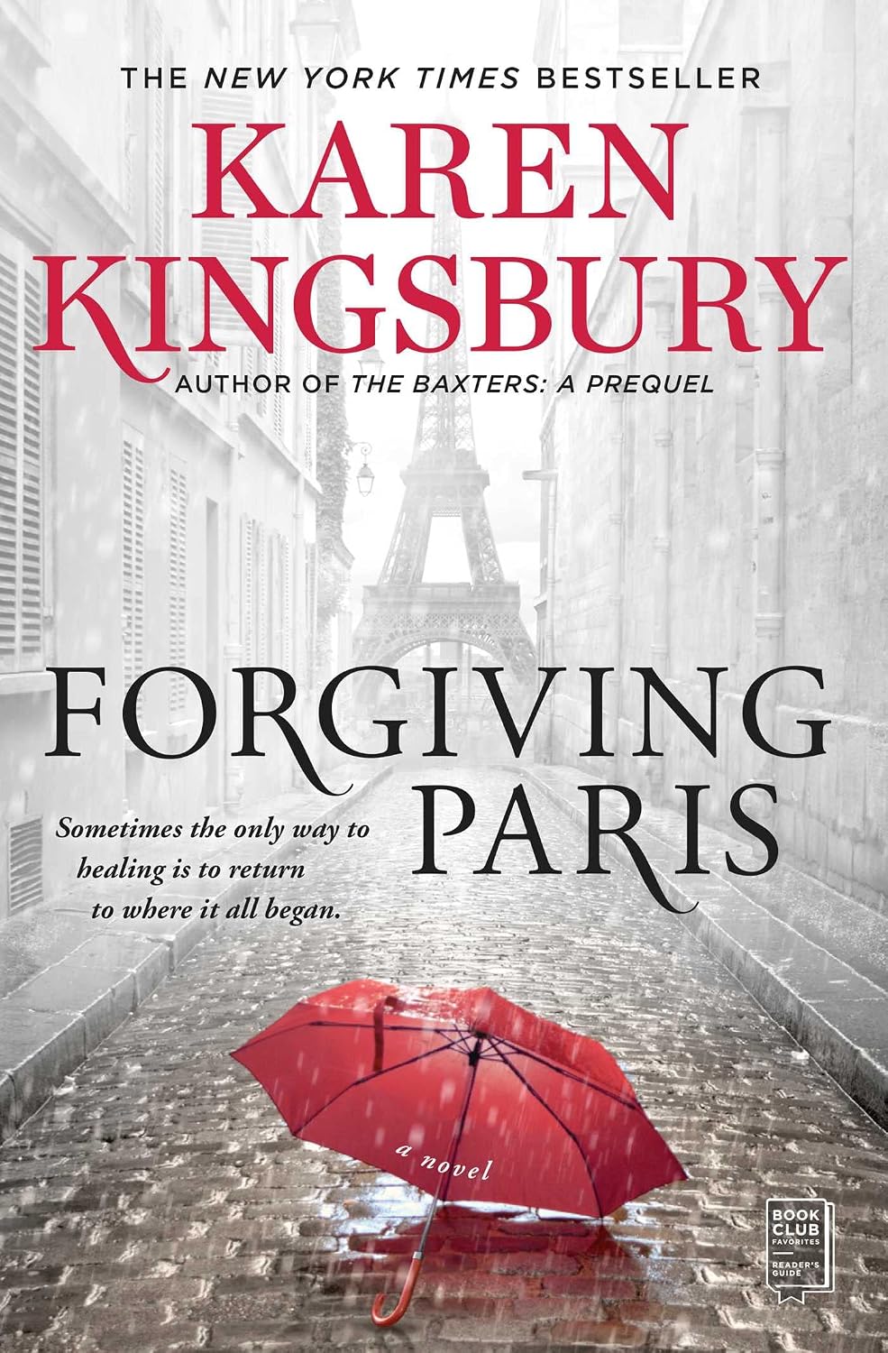 Forgiving Paris by Karen Kingsbury book cover