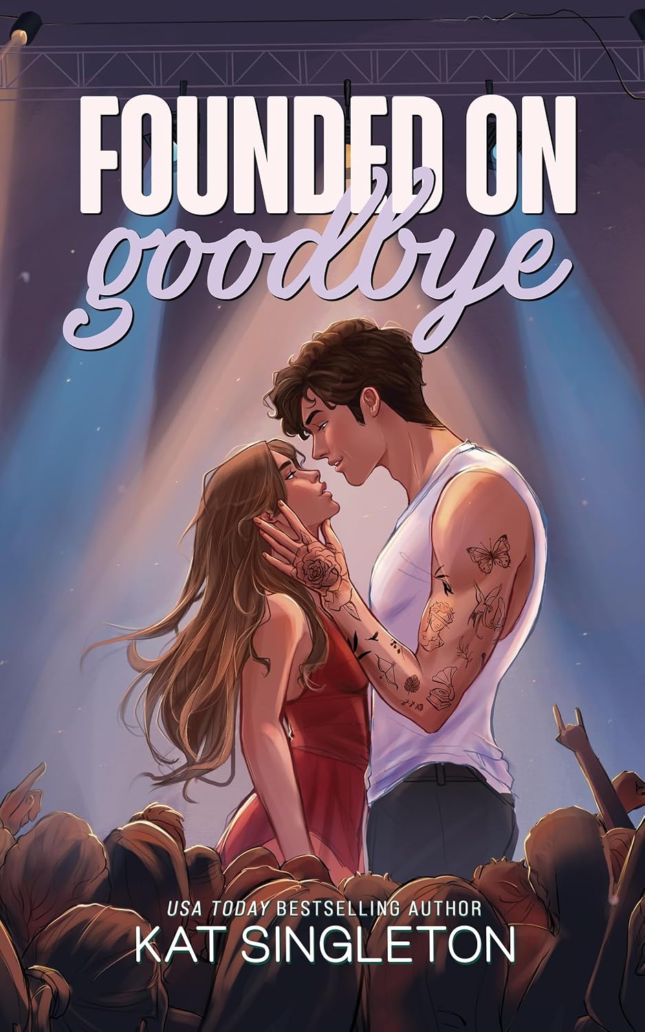 Founded on Goodbye by Kat Singleton book cover