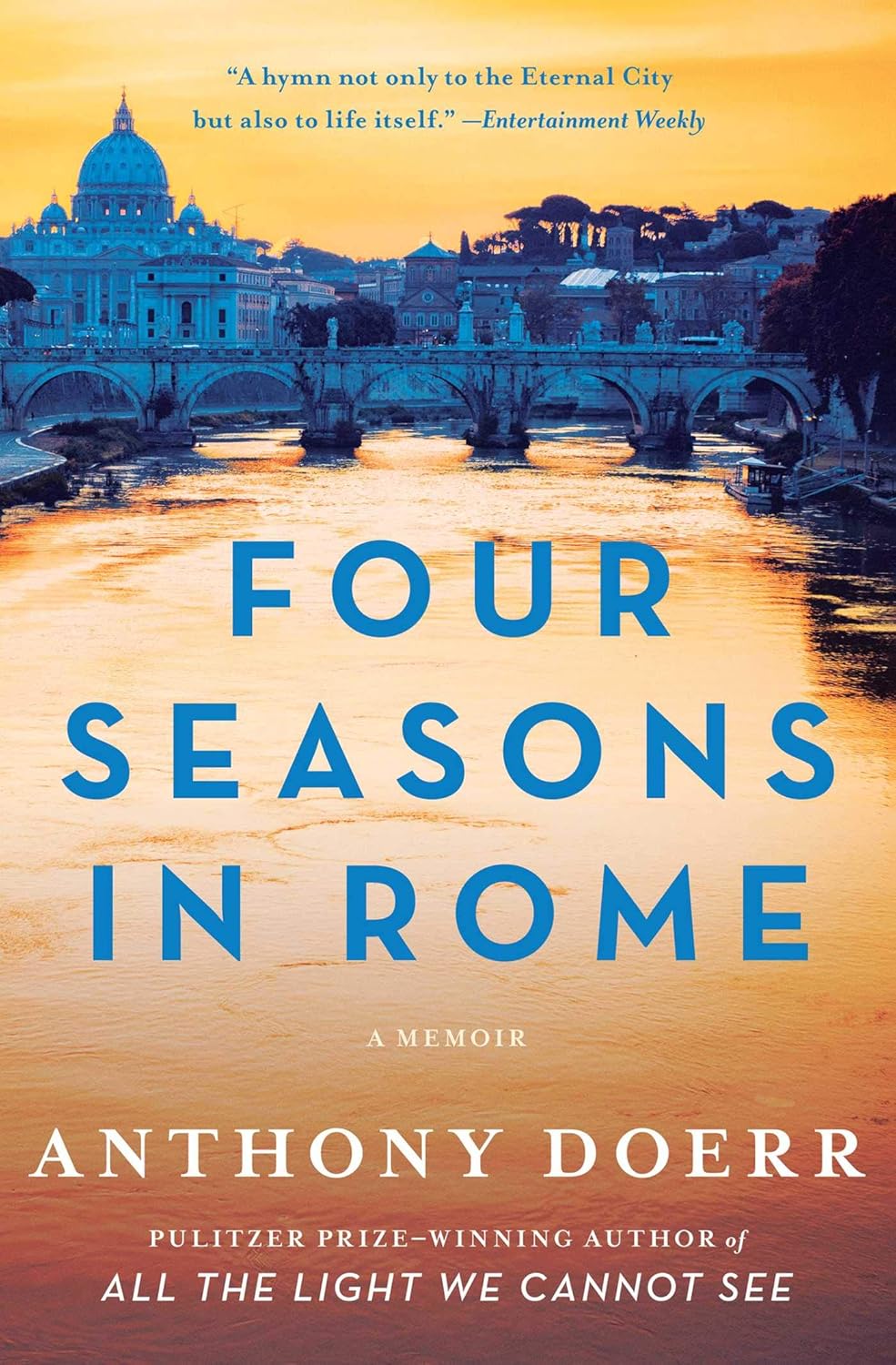 Four Seasons in Rome by Anthony Doerr book cover