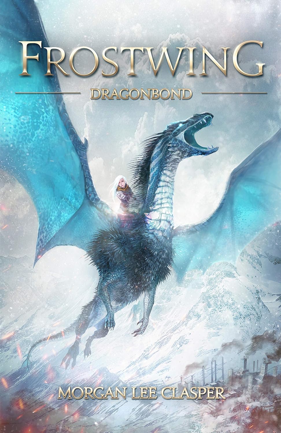 Frostwing Dragonbond by Morgan Lee Clasper book cover