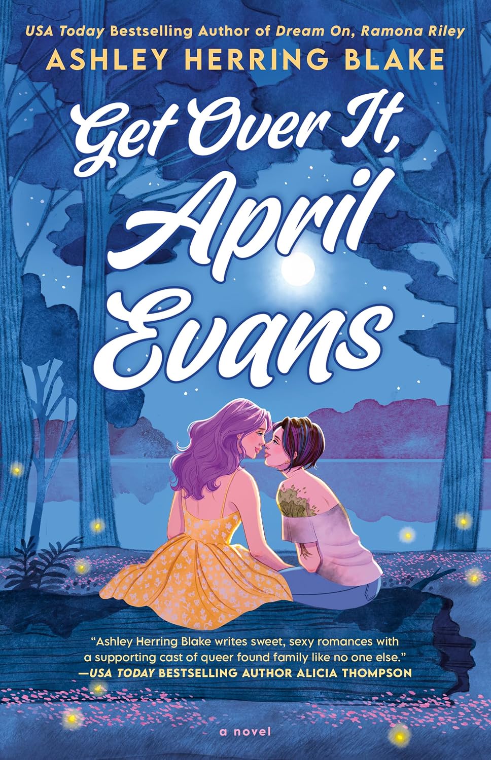 Get Over It, April Evans by Ashley Herring Blake book cover